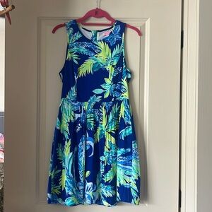 Lilly Pulitzer parrot print dress size 4